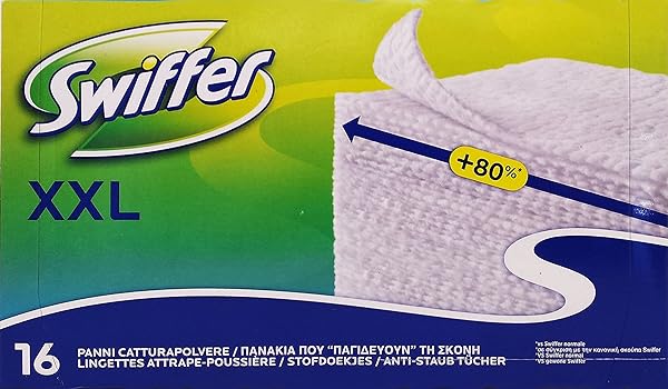 6 x SWIFFER Cloth Dust remover Refill Maxi 16 Pieces