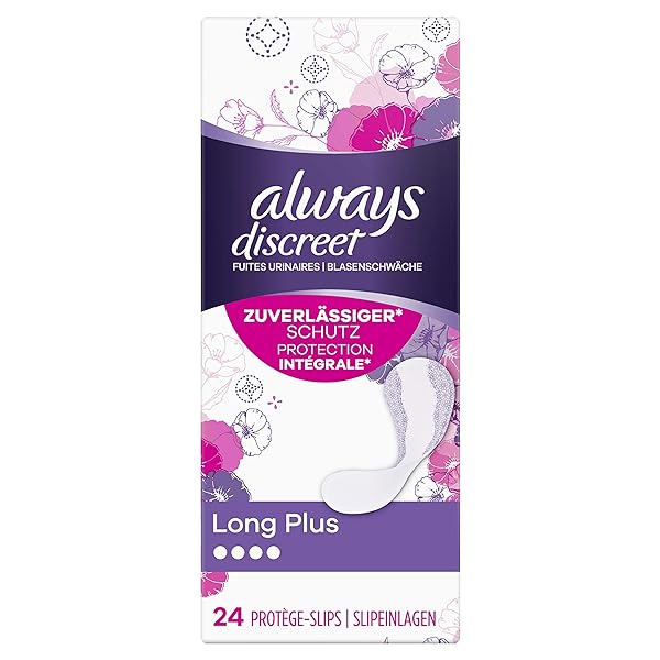 Always - 24x Discreet Liners Plus Sanitary Towels - 1 Piece