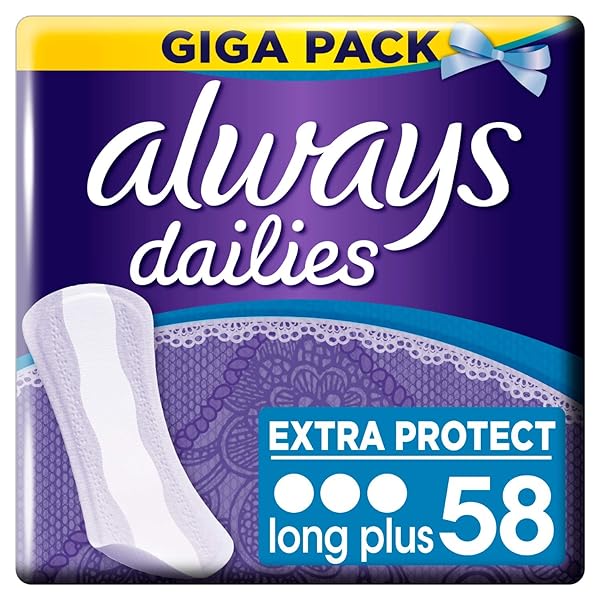 Always Dailies Extra Protect Long Plus Pantiliners 260g,83732992