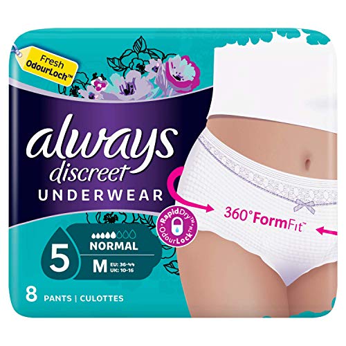 Always Discreet Normal Pants Medium - 8 Count