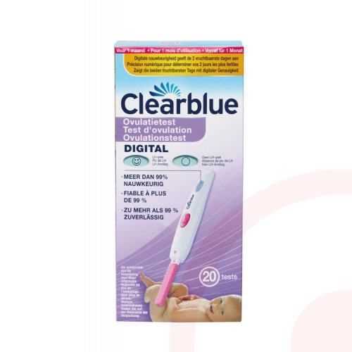 Clearblue Digital Ovulation Test, 20 Count by Clearblue