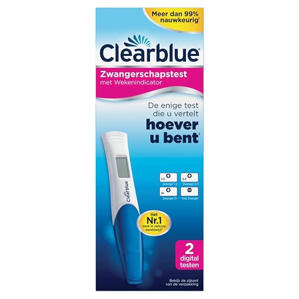 Clearblue Pregnancy Weeks with Display, 76 g