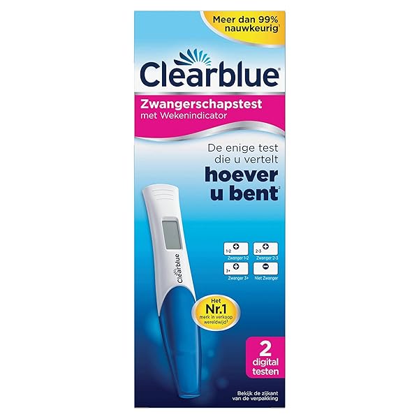 Clearblue - Ultra Early Detection Digital Pregnancy Test - 2 Tests