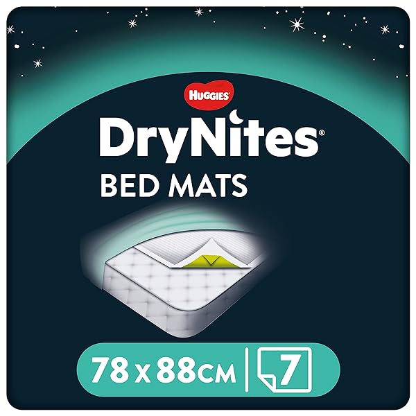 Huggies DryNites Disposable Bed Mats, 7 Mats