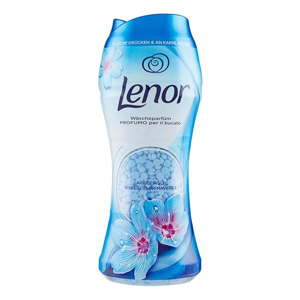 Lenor Wäscheparfüm, Wäscheduft, Lenor Aprilfrisch mit Duft von Frühlingsblumen, 15 Waschladungen (210 g)