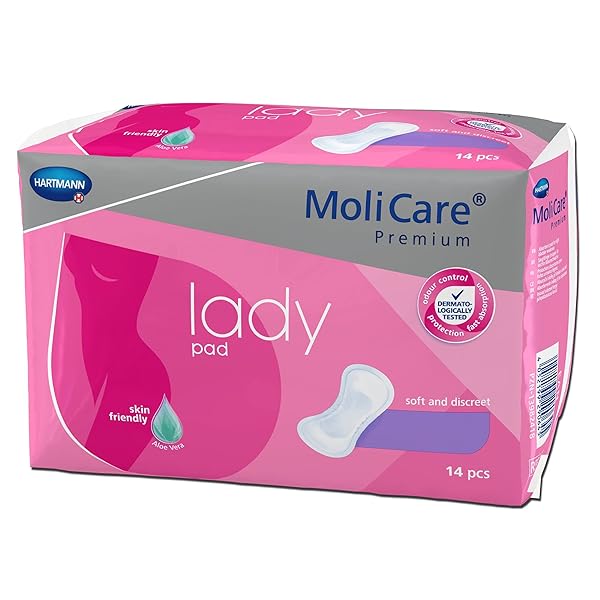 MoliCare Premium Lady Incontinence Pads (1 Drop (1 Pack of 14))