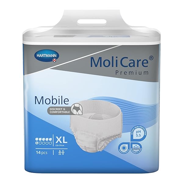 MoliCare® Premium Mobile 6 Drops Size X-Large UnitCount 14