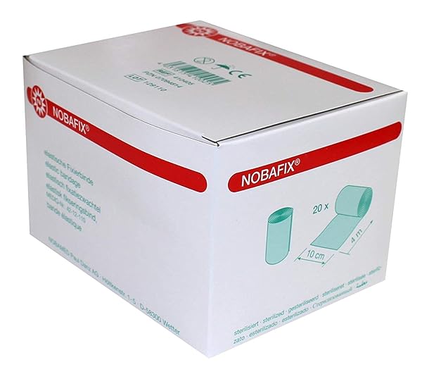 Noba Gauze Bandage Elastic Loose 4mx10cm