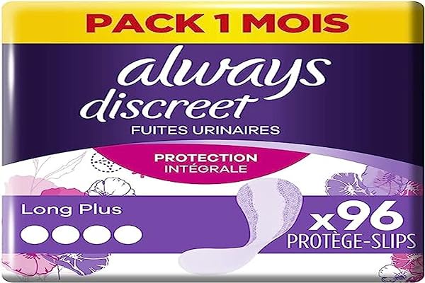 Pack of 96 Always Discreet Incontinence Liner Plus 24 x Pack of 4