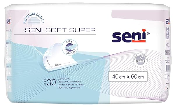 SENI Soft Super 60X40 cm 30PSC Bed underpads