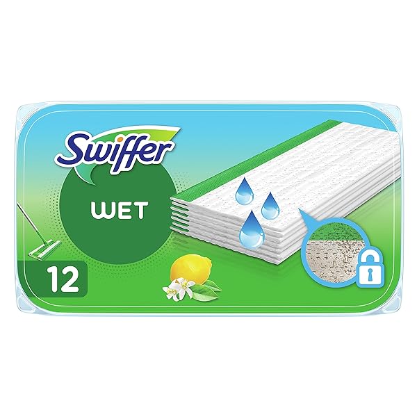 Swiffer - Floor Cleaning Wipes - 4 Packs of 12 (48 Wipes)