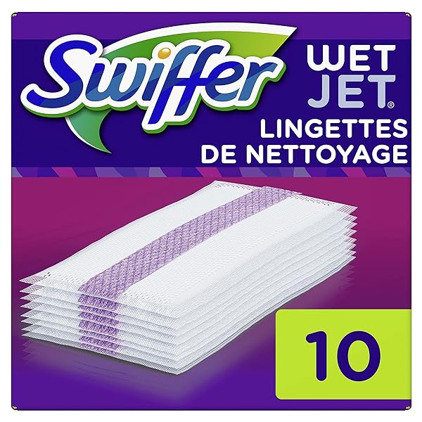 Swiffer WetJet Spray Mop Refills for All Types of Floors 4 x 10