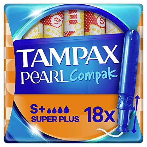 TAMPAX Pearl Compak Super Plus Tampons Loading Sleeve