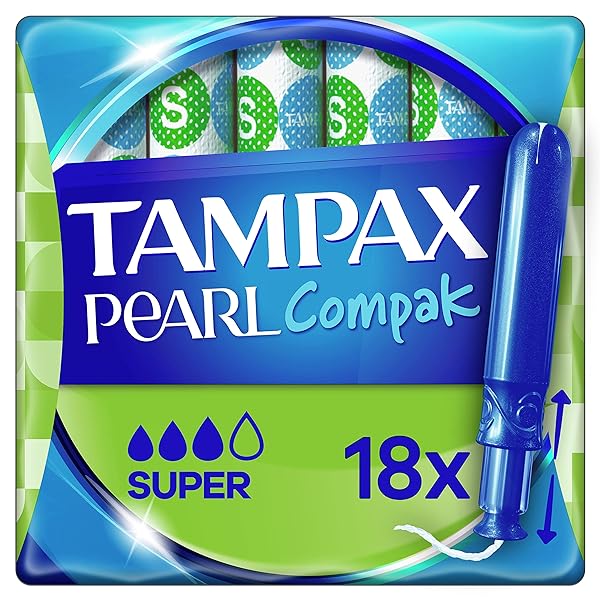 TAMPAX Pearl Compak Super Tampons Loading Sleeve