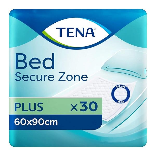 TENA 770104 Bed Plus Incontinence Pad, 60cm x 90cm, Pack of 30