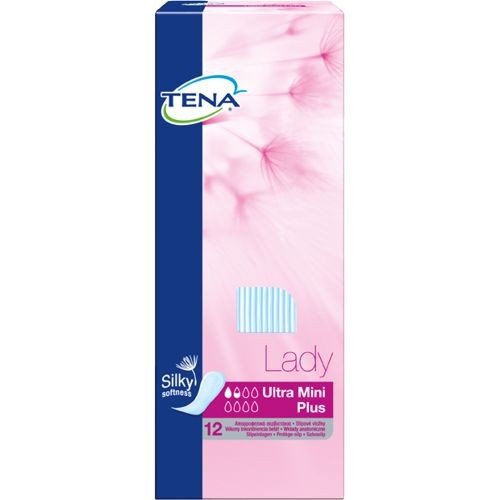 TENA Lady Ultra Mini Plus Pantyliners (Pack of 24)