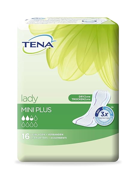 Tena Lady Mini Plus Dressing, 16 Units