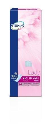 Tena Lady Ultra Mini Plus - Absorbency 50ml - 24 Pieces - Pack Of 6 by Tena